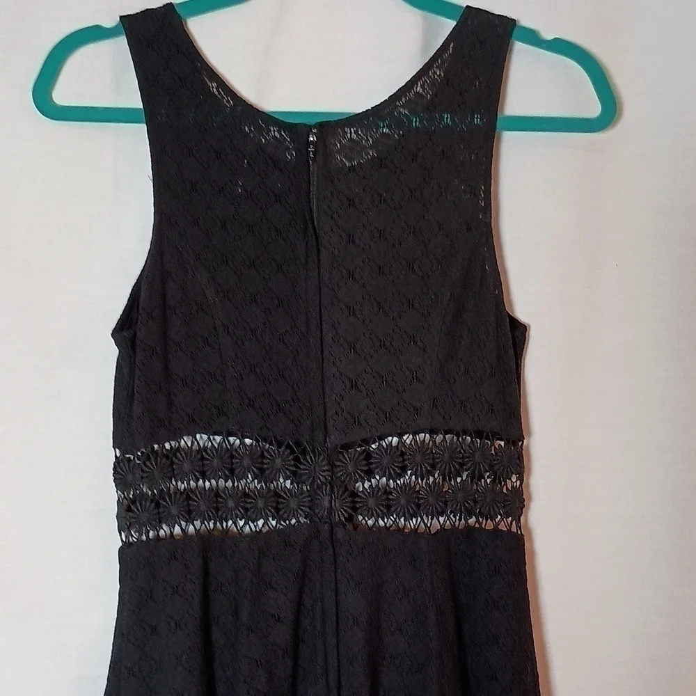 Free People Lace Daisy Cut-Out Waist Mini Dress-Size4 Swifty